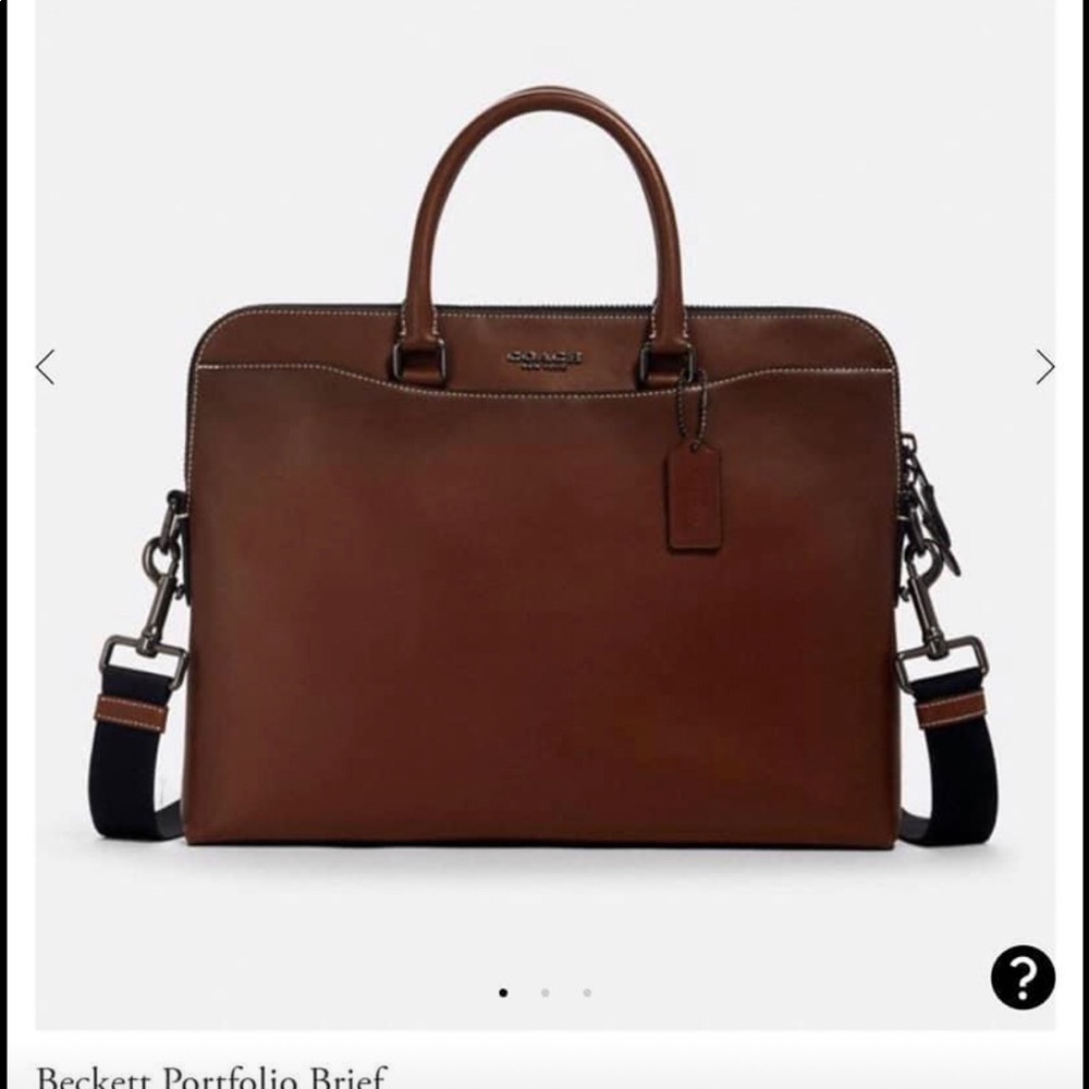 Authentic Coach Beckett Portfolio Brief NWT